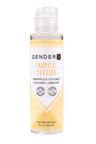 GENDER X TROPICAL PASSION FLAVORED LUBE, 120ML Gender X