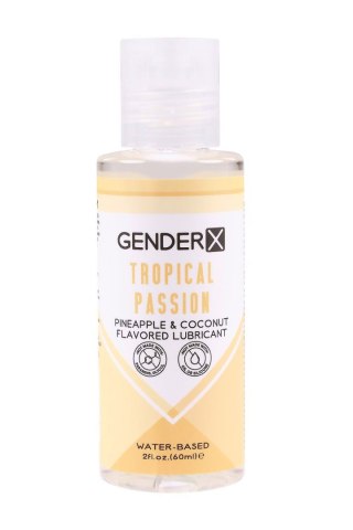 GENDER X TROPICAL PASSION FLAVORED LUBE, 60ML Gender X