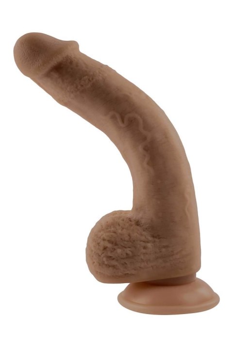 SELOPA 7 INCH 17 CM NATURAL FEEL FLEXSKIN DILDO DARK Selopa SELOPA 7 INCH 17 CM NATURAL FEEL FLEXSKIN DILDO DARK Selopa