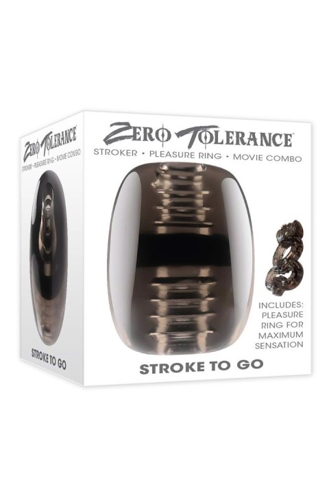 ZERO TOLERANCE STROKE TO GO Zero Tolerance ZERO TOLERANCE STROKE TO GO Zero Tolerance