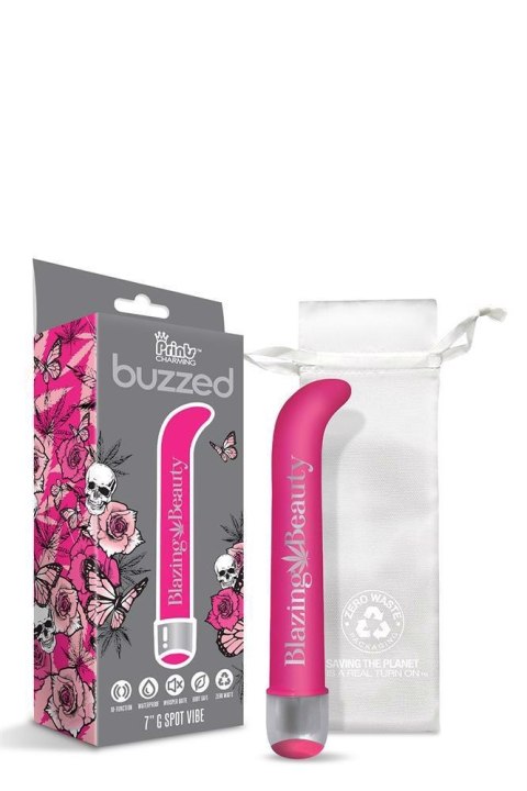 PRINTS CHARMING BUZZED 7" G SPOT VIBE BLAZING BEAUTY Global Novelties