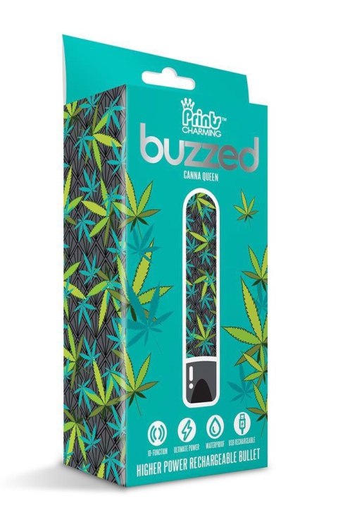 PRINTS CHARMING BUZZED BULLET CANNA QUEEN Global Novelties PRINTS CHARMING BUZZED BULLET CANNA QUEEN Global Novelties
