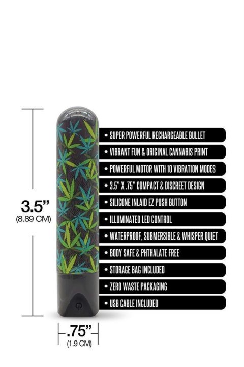 PRINTS CHARMING BUZZED BULLET CANNA QUEEN Global Novelties PRINTS CHARMING BUZZED BULLET CANNA QUEEN Global Novelties