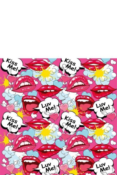 PRINTS CHARMING POP TEASE 5" MINI VIBE KISS ME PINK Global Novelties PRINTS CHARMING POP TEASE 5" MINI VIBE KISS ME PINK Global Novelties