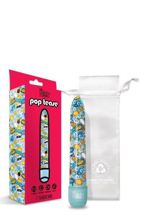 PRINTS CHARMING POP TEASE 7" CLASSIC VIBE BANG BLUE Global Novelties PRINTS CHARMING POP TEASE 7" CLASSIC VIBE BANG BLUE Global Novelties
