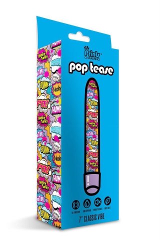 PRINTS CHARMING POP TEASE 7" CLASSIC VIBE FUCK PURPLE Global Novelties