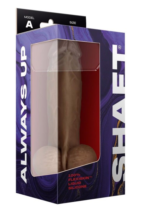 SHAFT MODEL A 8.5 INCH LIQUIDE SILICONE DONG WITH BALLS OAK Shaft SHAFT MODEL A 8.5 INCH LIQUIDE SILICONE DONG WITH BALLS OAK Shaft