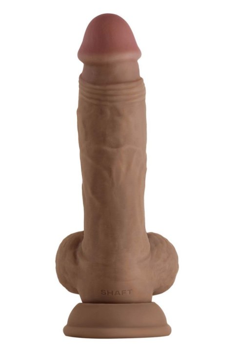 SHAFT MODEL A 8.5 INCH LIQUIDE SILICONE DONG WITH BALLS OAK Shaft SHAFT MODEL A 8.5 INCH LIQUIDE SILICONE DONG WITH BALLS OAK Shaft