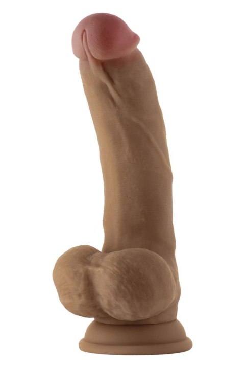 SHAFT MODEL C 8.5 INCH LIQUID SILICONE DONG WITH BALLS OAK Shaft SHAFT MODEL C 8.5 INCH LIQUID SILICONE DONG WITH BALLS OAK Shaft