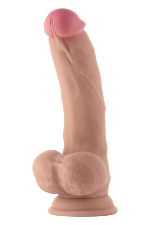 SHAFT MODEL C 8.5 INCH LIQUIDE SILICONE DONG WITH BALLS PINE Shaft SHAFT MODEL C 8.5 INCH LIQUIDE SILICONE DONG WITH BALLS PINE Shaft