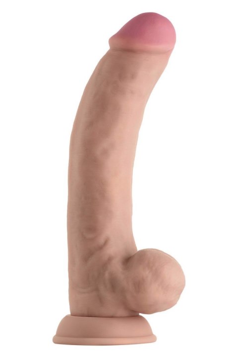 SHAFT MODEL C 9.5 INCH LIQUIDE SILICONE DONG WITH BALLS PINE Shaft SHAFT MODEL C 9.5 INCH LIQUIDE SILICONE DONG WITH BALLS PINE Shaft