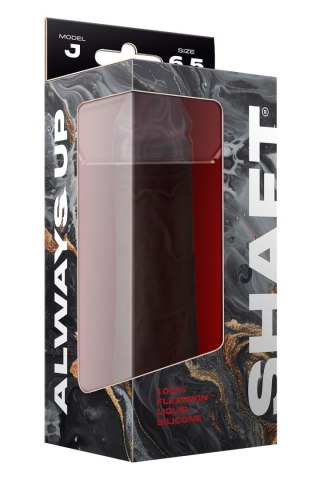 SHAFT MODEL J 6.5 INCH LIQUIDE SILICONE DONG MAHOGANY Shaft