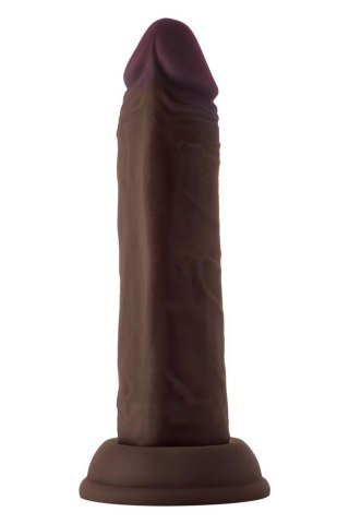 SHAFT MODEL J 6.5 INCH LIQUIDE SILICONE DONG MAHOGANY Shaft