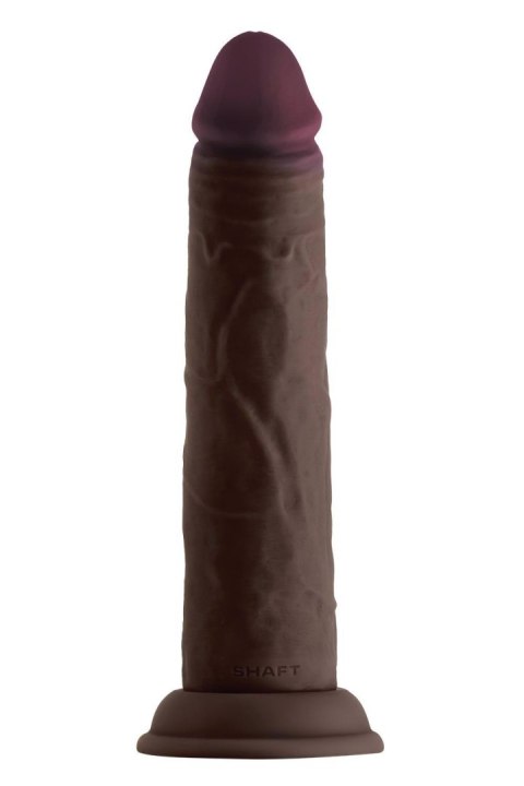 SHAFT MODEL J 8.5 INCH LIQUIDE SILICONE DONG MAHOGANY Shaft