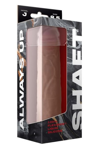 SHAFT MODEL J 8.5 INCH LIQUIDE SILICONE DONG PINE Shaft
