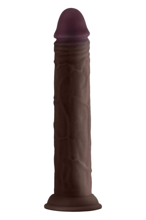SHAFT MODEL J 9.5 INCH LIQUID SILICONE DONG MAHOGANY Shaft SHAFT MODEL J 9.5 INCH LIQUID SILICONE DONG MAHOGANY Shaft