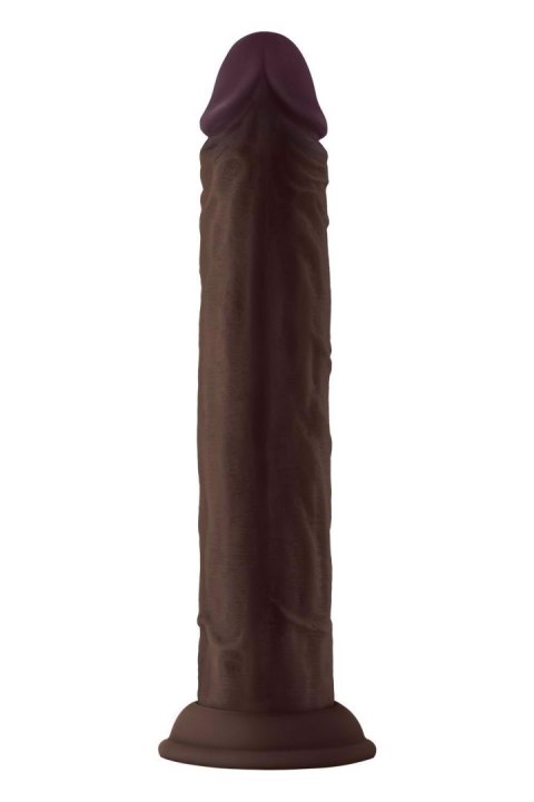 SHAFT MODEL J 9.5 INCH LIQUID SILICONE DONG MAHOGANY Shaft SHAFT MODEL J 9.5 INCH LIQUID SILICONE DONG MAHOGANY Shaft