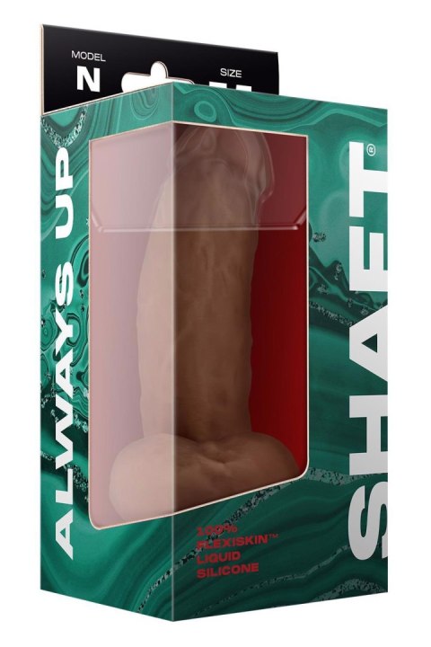 SHAFT MODEL N 7.5 INCH LIQUID SILICONE DONG WITH BALLS OAK Shaft SHAFT MODEL N 7.5 INCH LIQUID SILICONE DONG WITH BALLS OAK Shaft