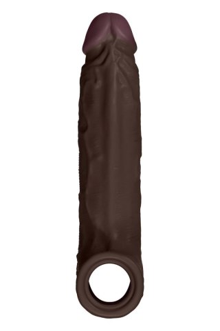 SHAFT SHEATH MODEL F 6.9 INCH LIQUID SILICONE SLEEVE MAHOGANY Shaft