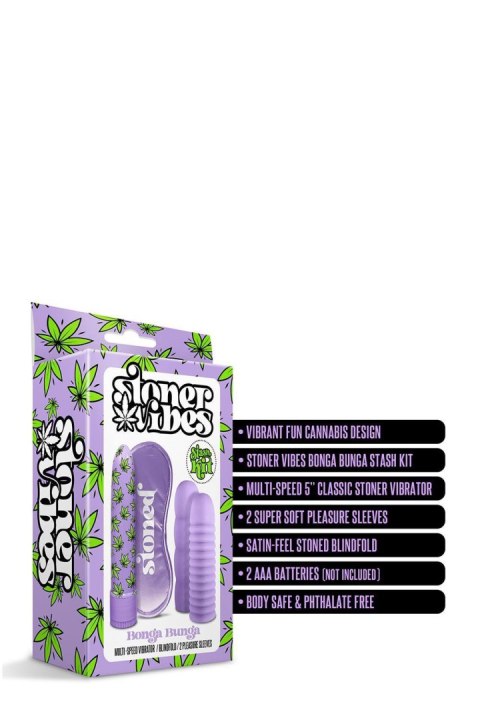 STONER VIBES STASH KIT BONGA BUNGA Global Novelties STONER VIBES STASH KIT BONGA BUNGA Global Novelties