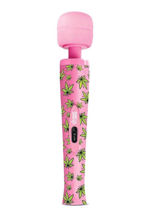 STONER VIBES WACKY WEED WAND MASSAGER PINK KUSH Global Novelties STONER VIBES WACKY WEED WAND MASSAGER PINK KUSH Global Novelties