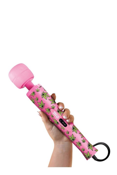 STONER VIBES WACKY WEED WAND MASSAGER PINK KUSH Global Novelties STONER VIBES WACKY WEED WAND MASSAGER PINK KUSH Global Novelties