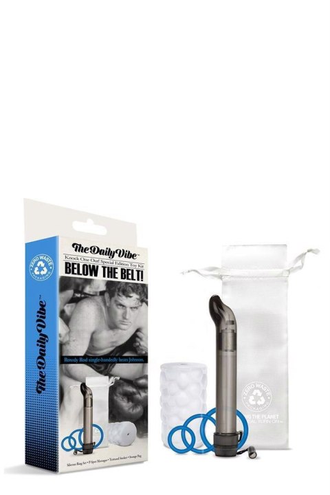 THE DAILY VIBE THE DAILY VIBE™ SPECIAL EDITION TOY KIT BELOW THE BELT Global Novelties THE DAILY VIBE THE DAILY VIBE™ SPECIAL EDITION TOY KIT BELOW THE BELT Global Novelties