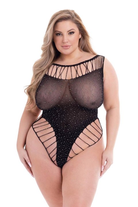 BACI DIAMONTE BODYSUIT BLACK, QUEEN Baci Lingerie BACI DIAMONTE BODYSUIT BLACK, QUEEN Baci Lingerie