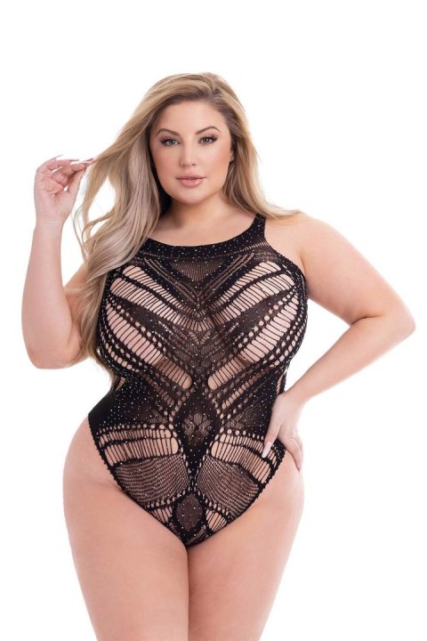 BACI DIAMONTE BODYSUIT BLACK, QUEEN Baci Lingerie BACI DIAMONTE BODYSUIT BLACK, QUEEN Baci Lingerie