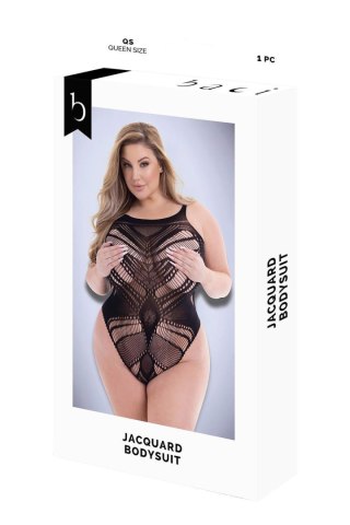 BACI JACQUARD BODYSUIT BLACK, QUEEN Baci Lingerie