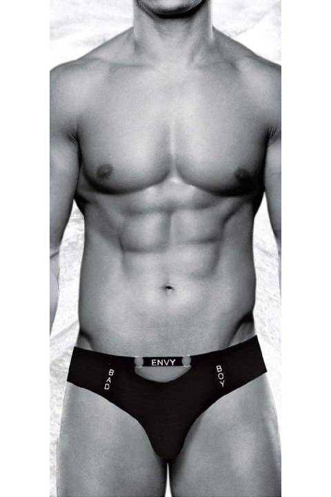 ENVY BAD BOY THONG BLACK, S/M Envy Menswear ENVY BAD BOY THONG BLACK, S/M Envy Menswear