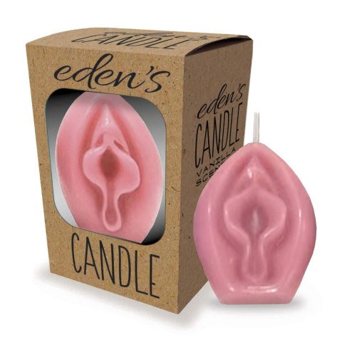 Eden's Candle - Vanilla Scented Vagina - Rose LITTLE GENIE PRODUCTIONS Eden's Candle - Vanilla Scented Vagina - Rose LITTLE GENIE PRODUCTIONS