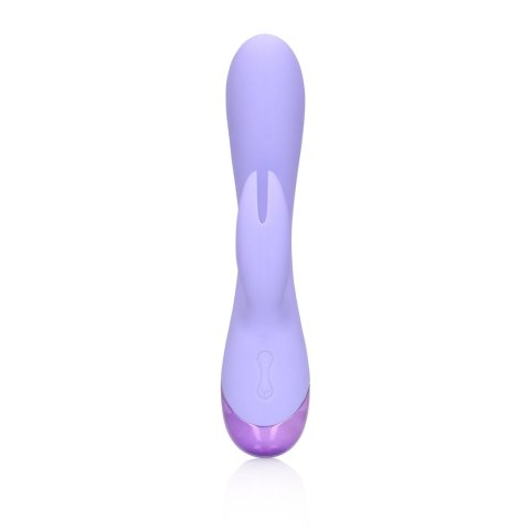 Smooth Silicone Rabbit Vibrator - Digital Lavender Loveline