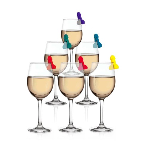 Super Fun Penis - Cocktail Markers - Set of 6 LITTLE GENIE PRODUCTIONS Super Fun Penis - Cocktail Markers - Set of 6 LITTLE GENIE PRODUCTIONS
