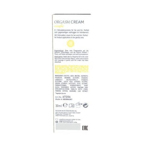 Zel/sprej-Shiatsu Orgasm Cream Couple 30ml. Hot Zel/sprej-Shiatsu Orgasm Cream Couple 30ml. Hot