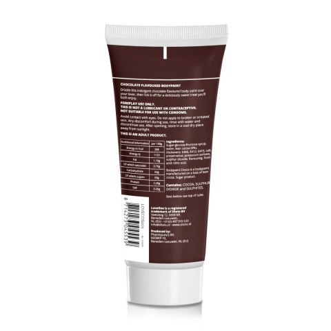 Bodypaint - Chocolate - 100 grams Loveline - Pharmaceutics Bodypaint - Chocolate - 100 grams Loveline - Pharmaceutics