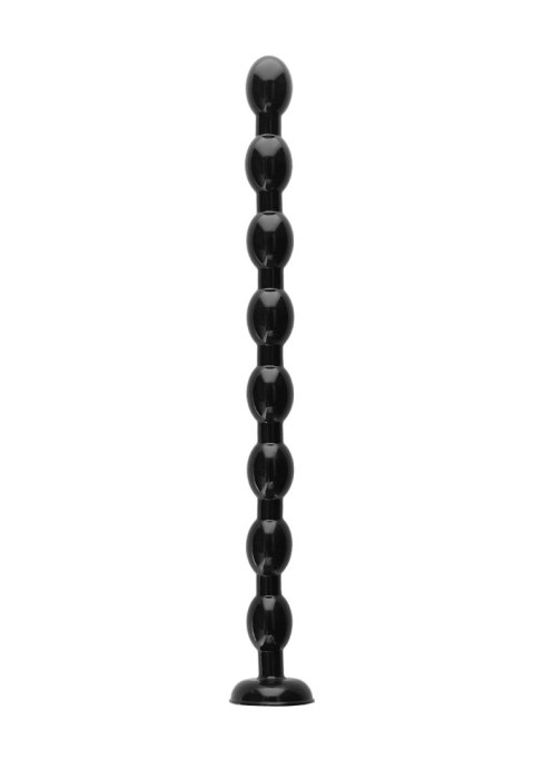 Ass Snake Beaded Dildo - 48 cm - Black ShotsToys Ass Snake Beaded Dildo - 48 cm - Black ShotsToys