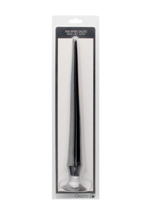 Ass Spike Dildo - 33 cm - Black Ouch! Ass Spike Dildo - 33 cm - Black Ouch!