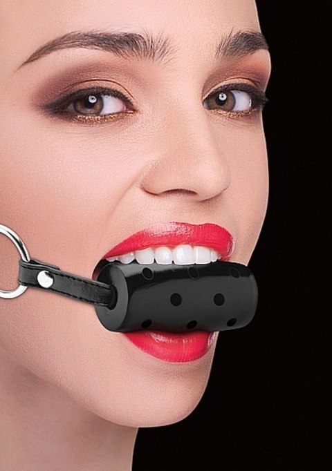 Cylinder Gag - Black Ouch! Cylinder Gag - Black Ouch!