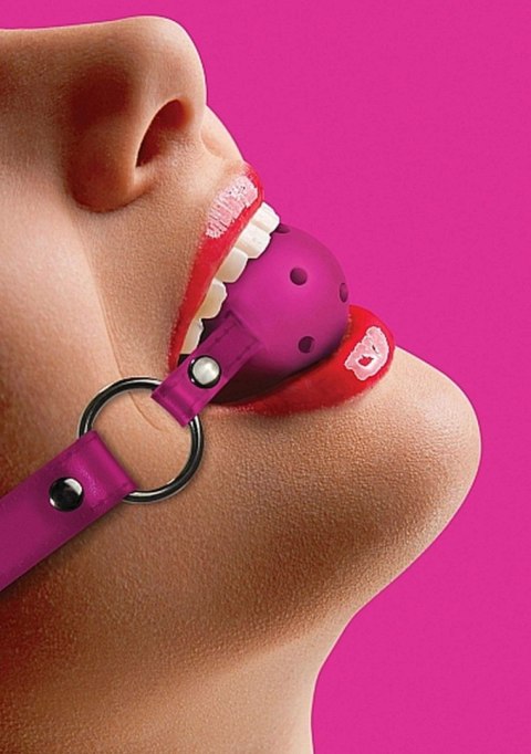 Gag Ball - Pink Ouch! Gag Ball - Pink Ouch!