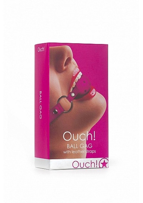 Gag Ball - Pink Ouch! Gag Ball - Pink Ouch!
