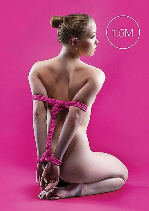 Japanese Mini Rope - 1,5m - Pink Ouch! Japanese Mini Rope - 1,5m - Pink Ouch!
