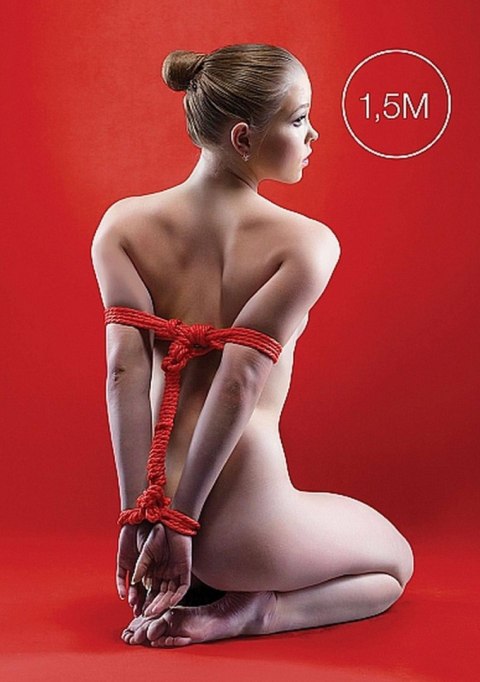 Japanese Mini Rope - 1,5m - Red Ouch! Japanese Mini Rope - 1,5m - Red Ouch!