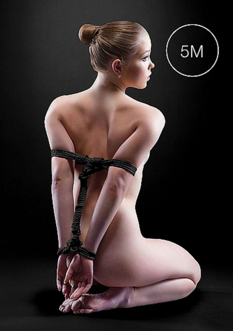 Japanese Rope - 5m - Black Ouch! Japanese Rope - 5m - Black Ouch!
