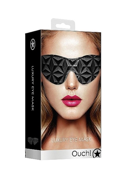Luxury Eye Mask - Black Ouch! Luxury Eye Mask - Black Ouch!