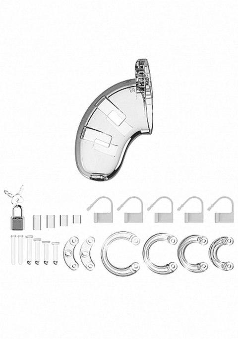 Model 01 - Chastity - 3.5"" - Cock Cage - Transparent ManCage Model 01 - Chastity - 3.5"" - Cock Cage - Transparent ManCage
