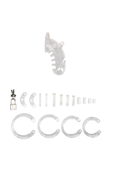 Model 26 - Chastity Cage - 4.5'' / 11,5 cm - Transparent ManCage Model 26 - Chastity Cage - 4.5'' / 11,5 cm - Transparent ManCage