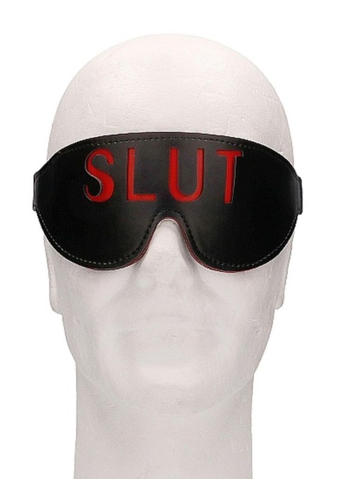 Ouch! Blindfold - SLUT - Black Ouch! Ouch! Blindfold - SLUT - Black Ouch!