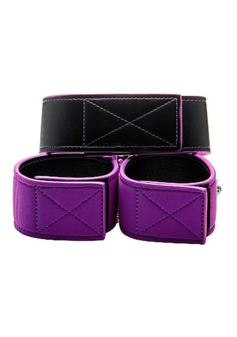 Reversible Collar and Wrist Cuffs - Purple Ouch! Reversible Collar and Wrist Cuffs - Purple Ouch!