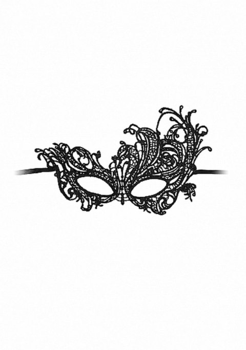 Royal Black Lace Mask - Black Ouch! Royal Black Lace Mask - Black Ouch!